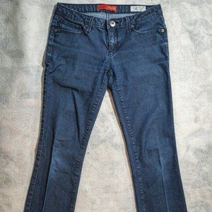 Guess Low Rise Straight Grace Fit Dark Blue Jeans